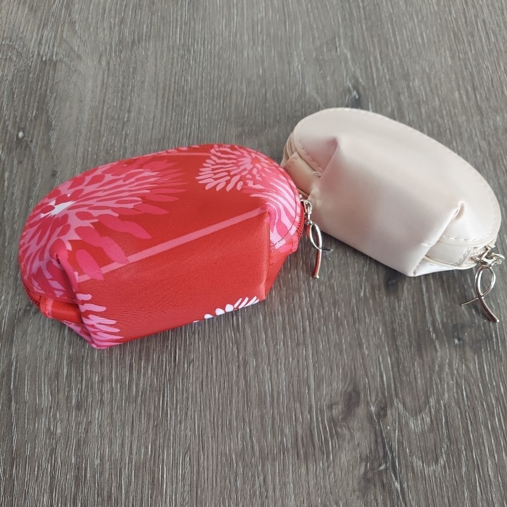 Avon Set of Two Mini Cosmetic Bags/Coin Pouch - Picture 2 of 5
